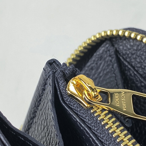 Louis Vuitton Zippy Wallet Zipper Empreinte Marine Rouge Blue - Picture 5 of 7